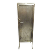 Industrial metal column cabinet.