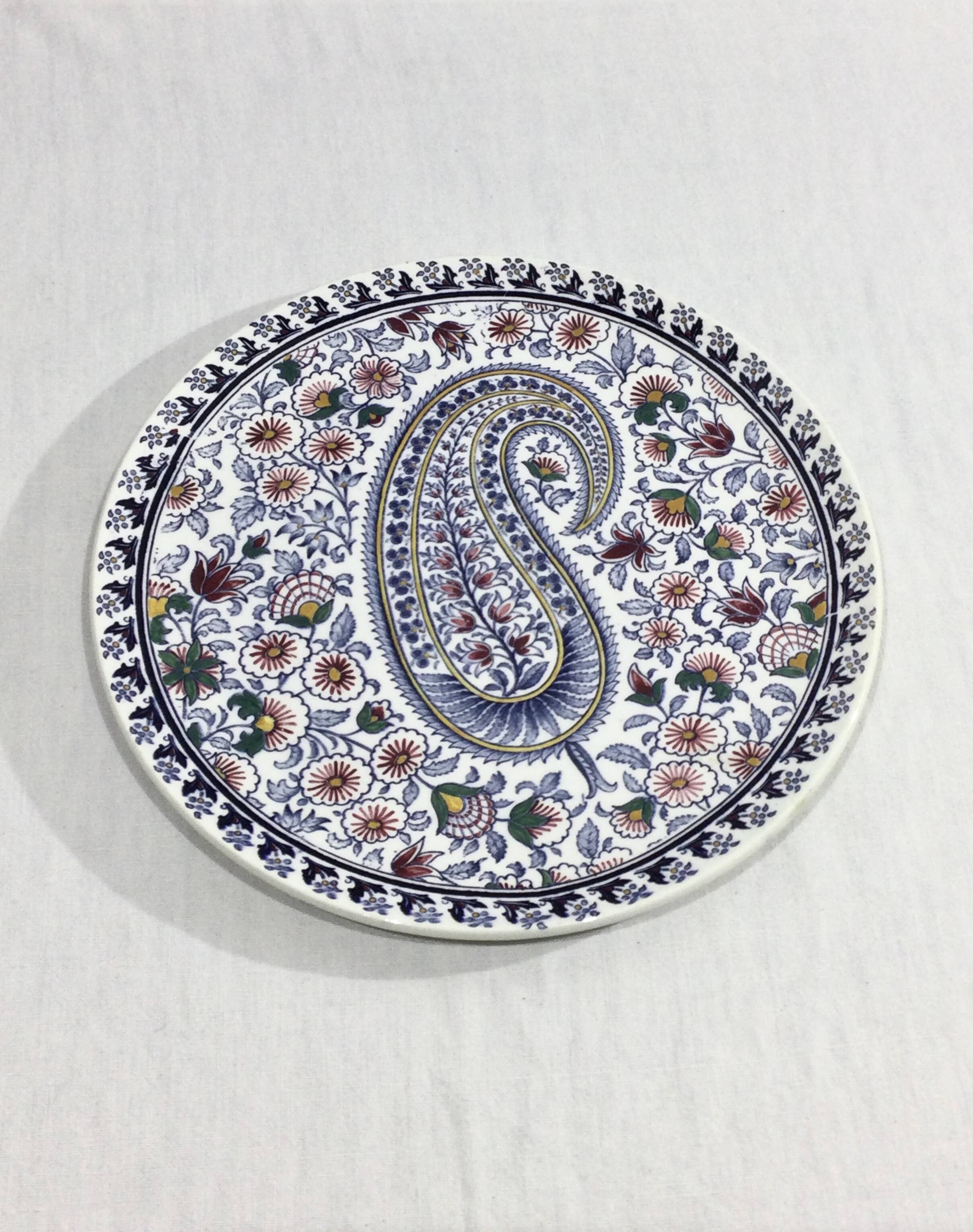 Gien – Round dish Cashmere model