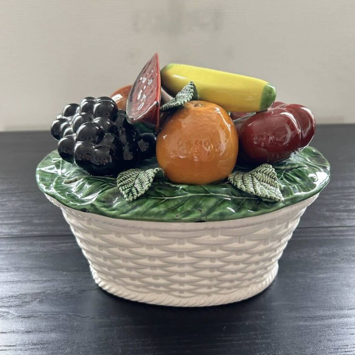 Fruit terrine in slip