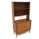 Scandinavian teak bookcase chest of drawers, Sweden, 1960