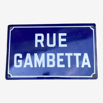 Street sign