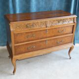 Chest of drawers Neoclassical 4 drawers in Wood circa 1920