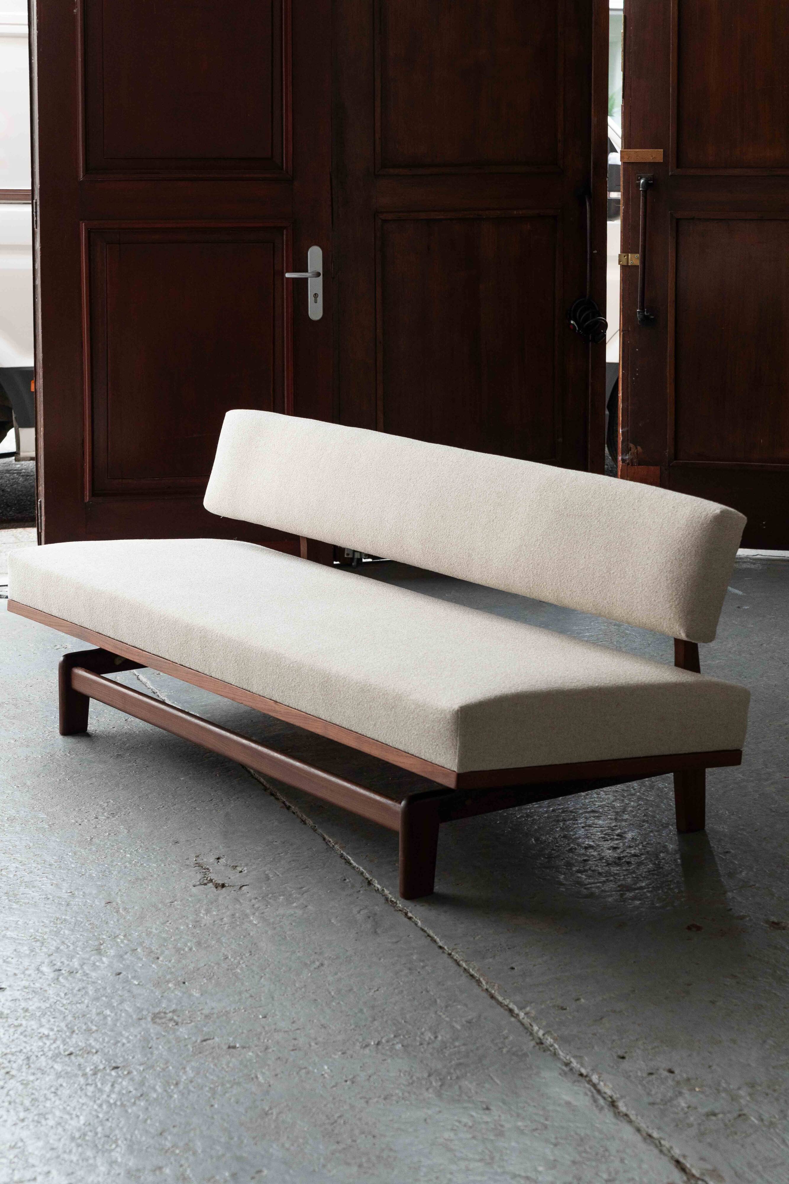 Daybed/ 3-seater sofa by Hans Bellmann for Wilkhahn, Germany, 1960's