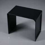 Table d'appoint vintage modèle 621 en noir, signée Dieter Rams pour Vitsœ