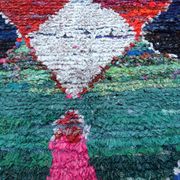 Carpet boucherouite 135x165cm