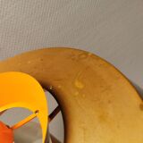 Hanging lamp model ‘Nova’ designed by Jo Hammerborg for Danish Fog&Mørup 1963 in copper