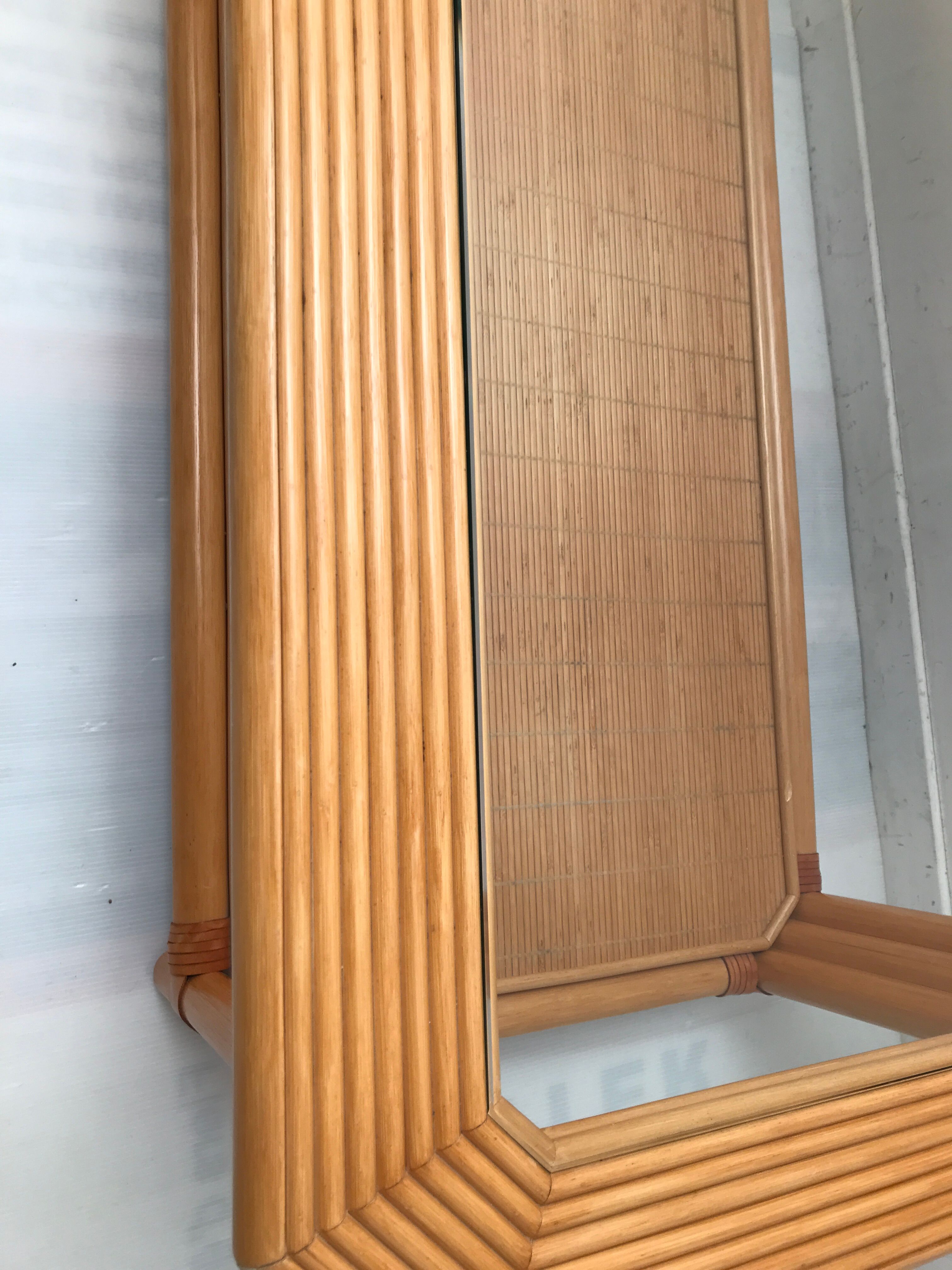 Bamboo coffee table 60-70s
