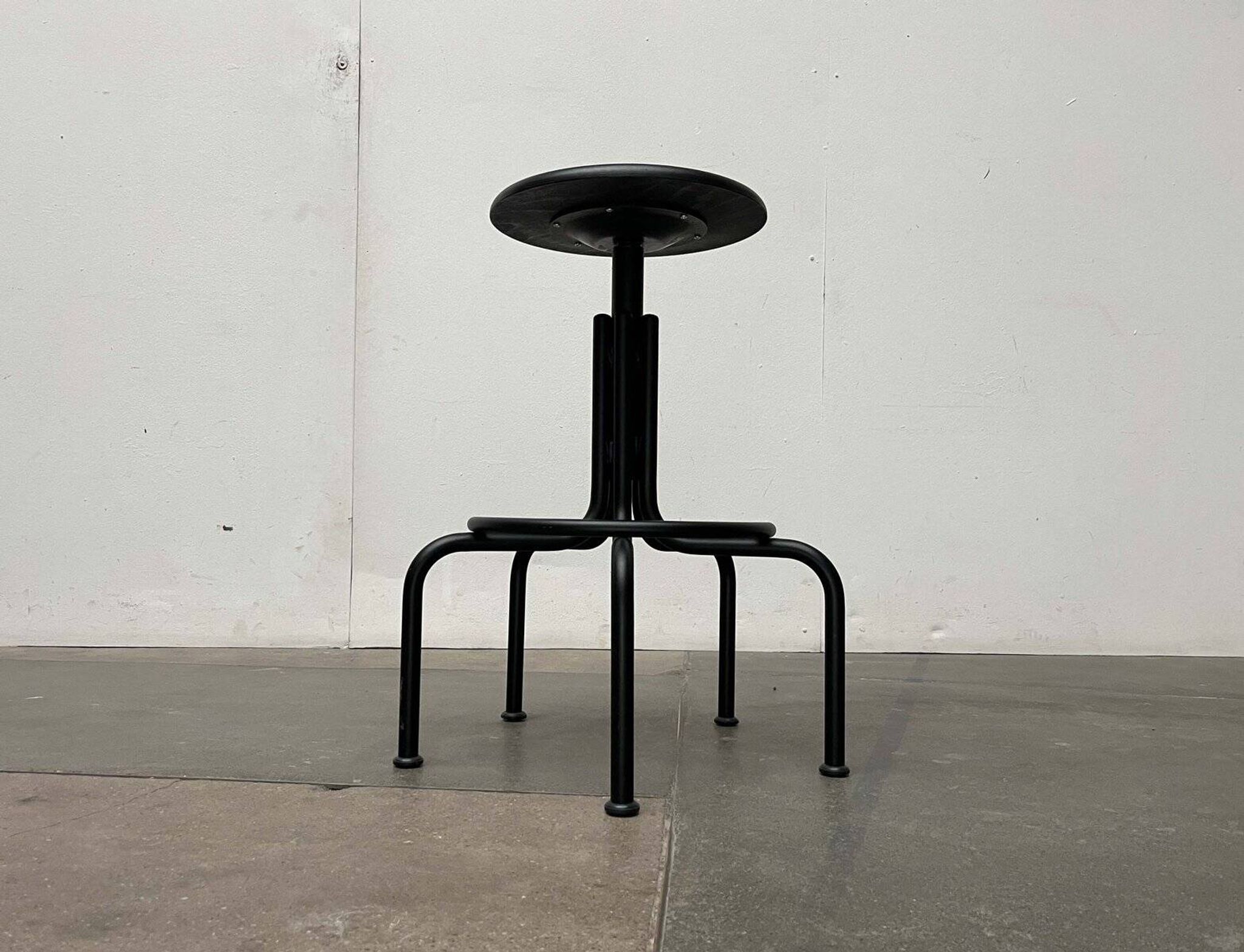 Tabouret pivotant industriel allemand de Lambert