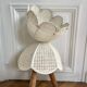 Vintage flower lampshade pendant light