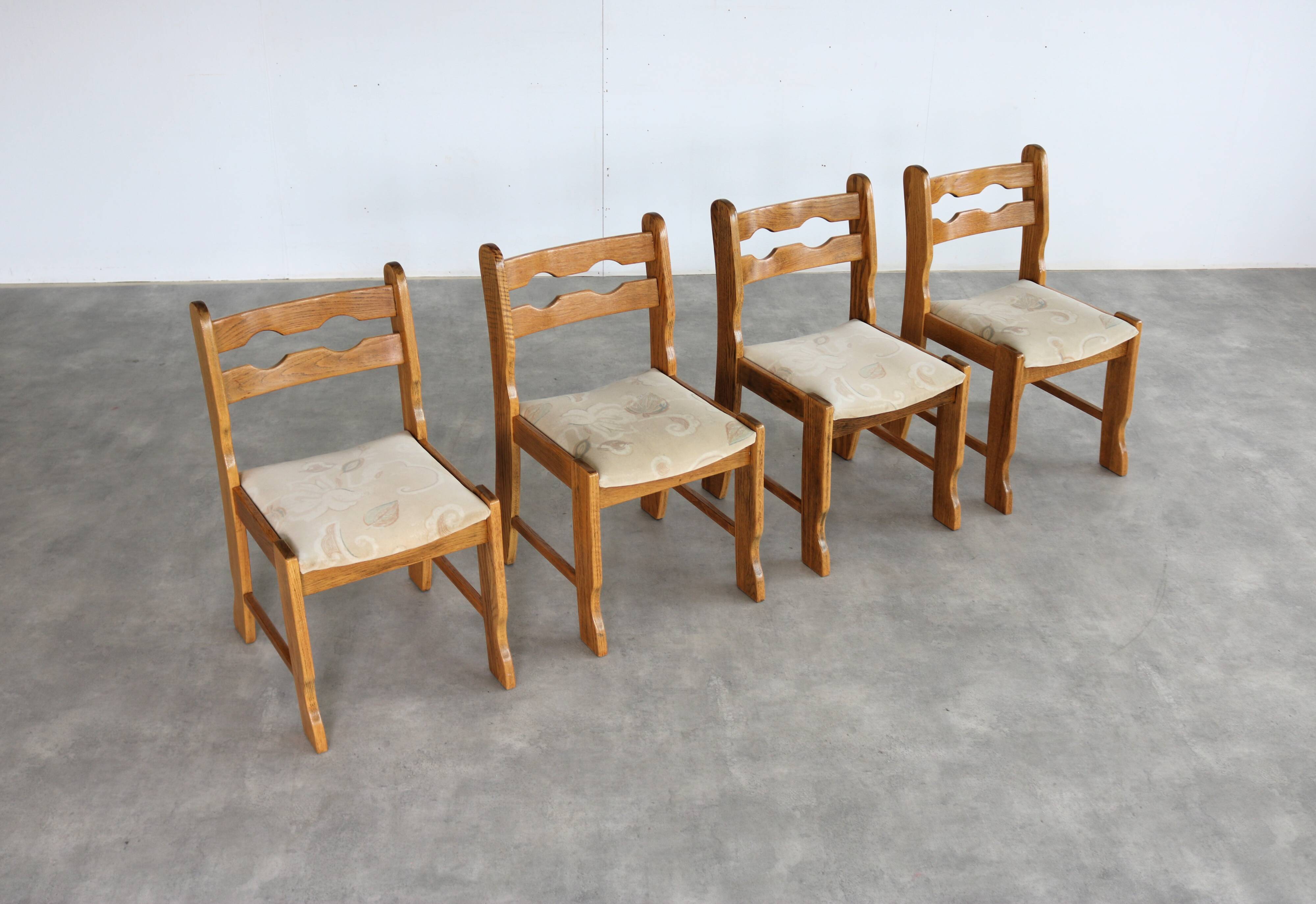 Vintage dining chairs | chairs | brutalist | 1960s