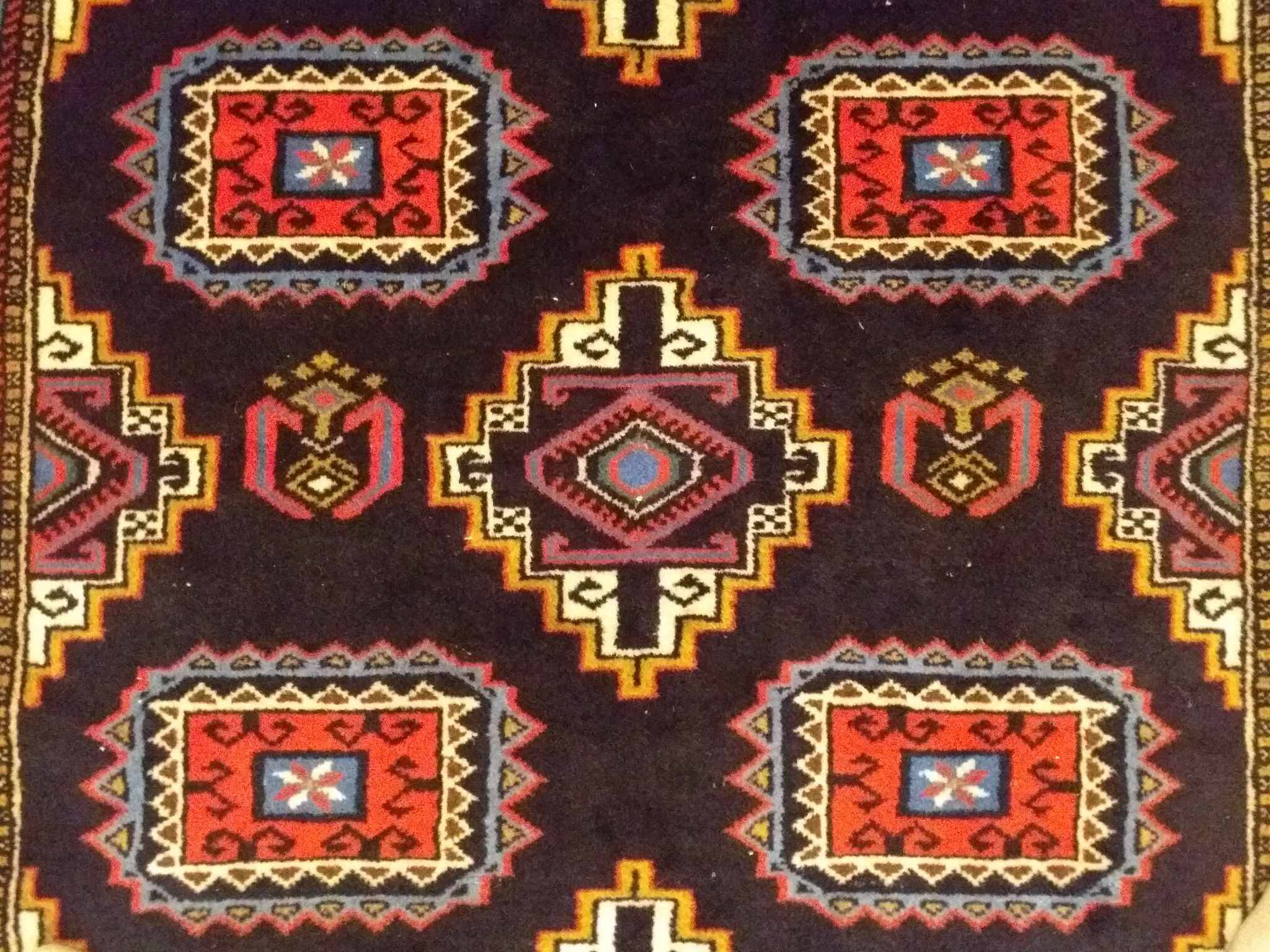 Handmade persian yalameh rug 204x124cm