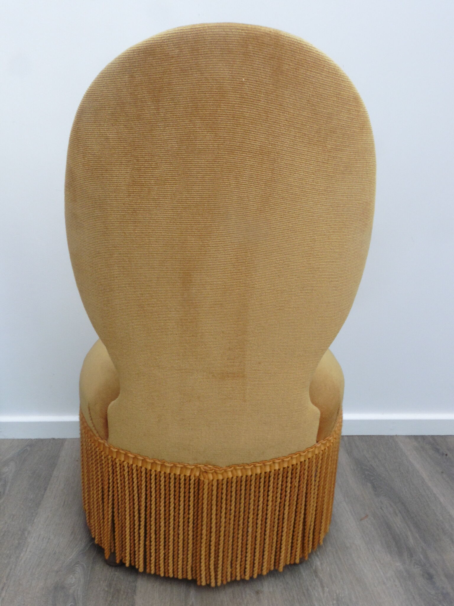 Gold low chair