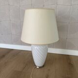 Lampe de table vintage design en verre de Murano