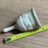 white table bell, ceramic call bell 10cm