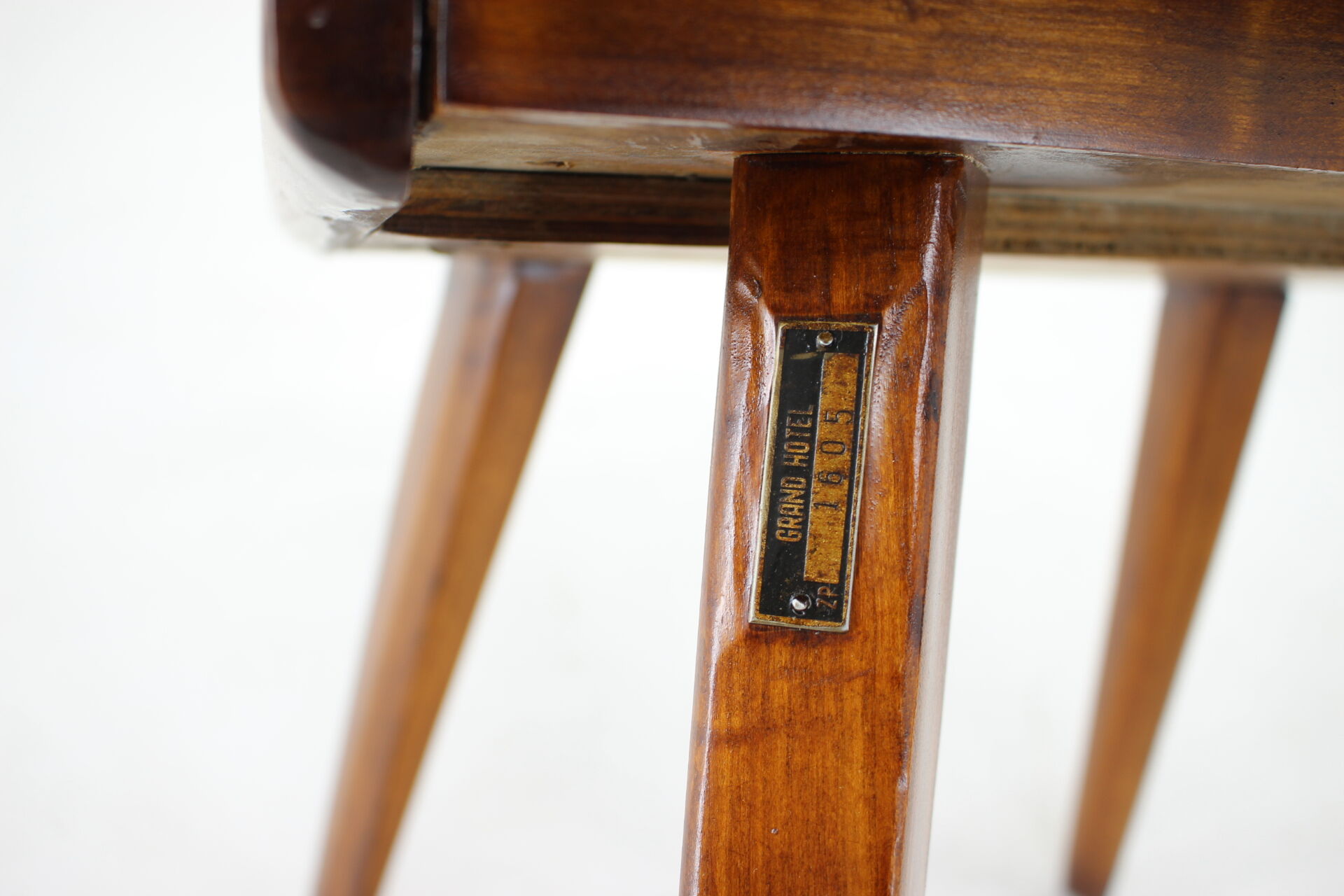 1930s J.Kroha Set of 4 Very Rare Dining Chairs for Grand Hotel, Czechoslovakia