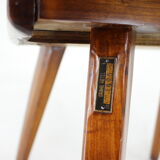 1930s J.Kroha Set of 4 Very Rare Dining Chairs for Grand Hotel, Czechoslovakia