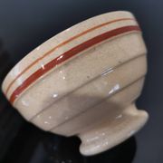 Old small vintage ceramic bowl 50'S