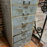 Industrial iron storage furniture