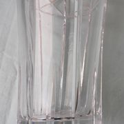 Vase en cristal taillé