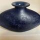 Large blue ovoid Scavo vase