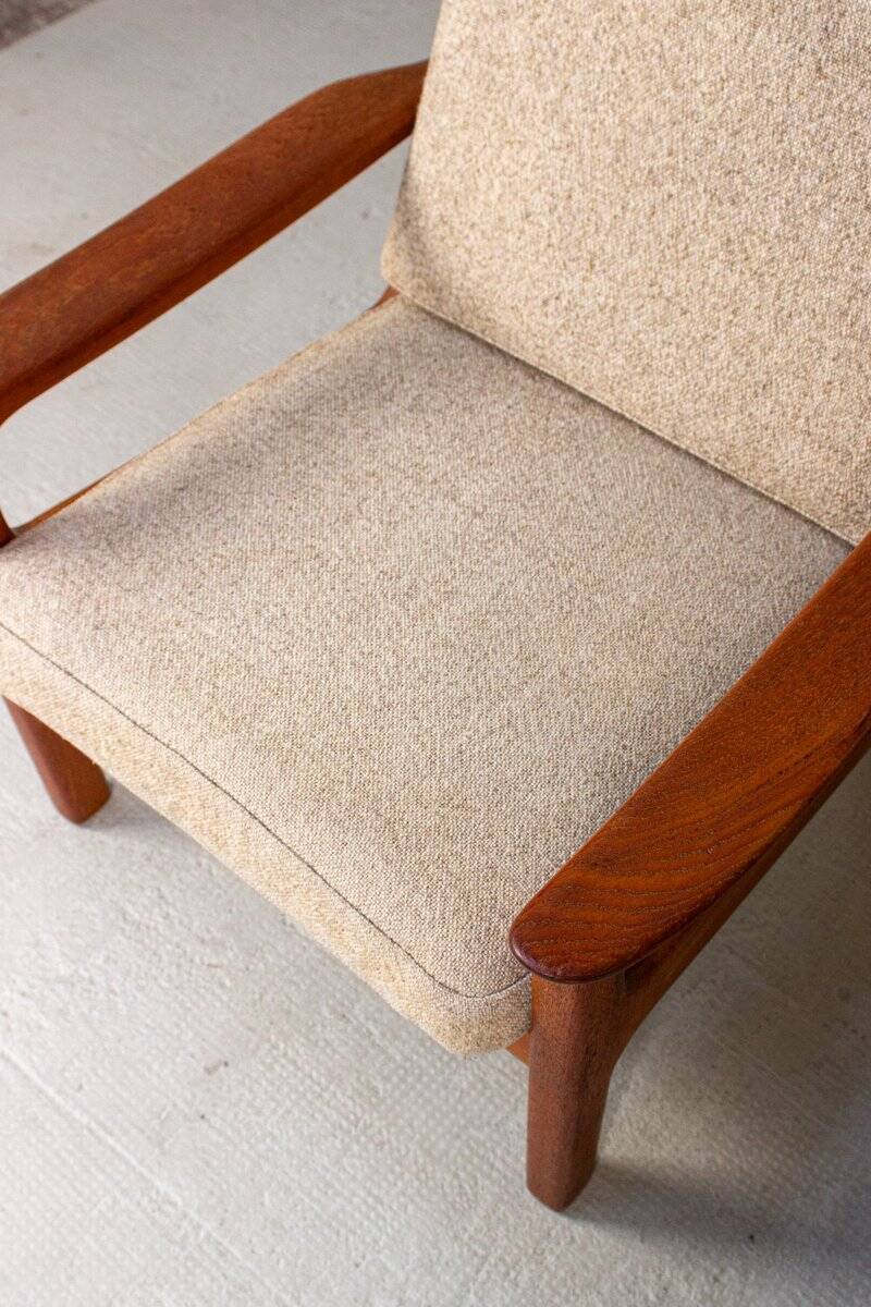 Mid-Century Teak Armchair by Juul Kristensen, Denmark, 1960s