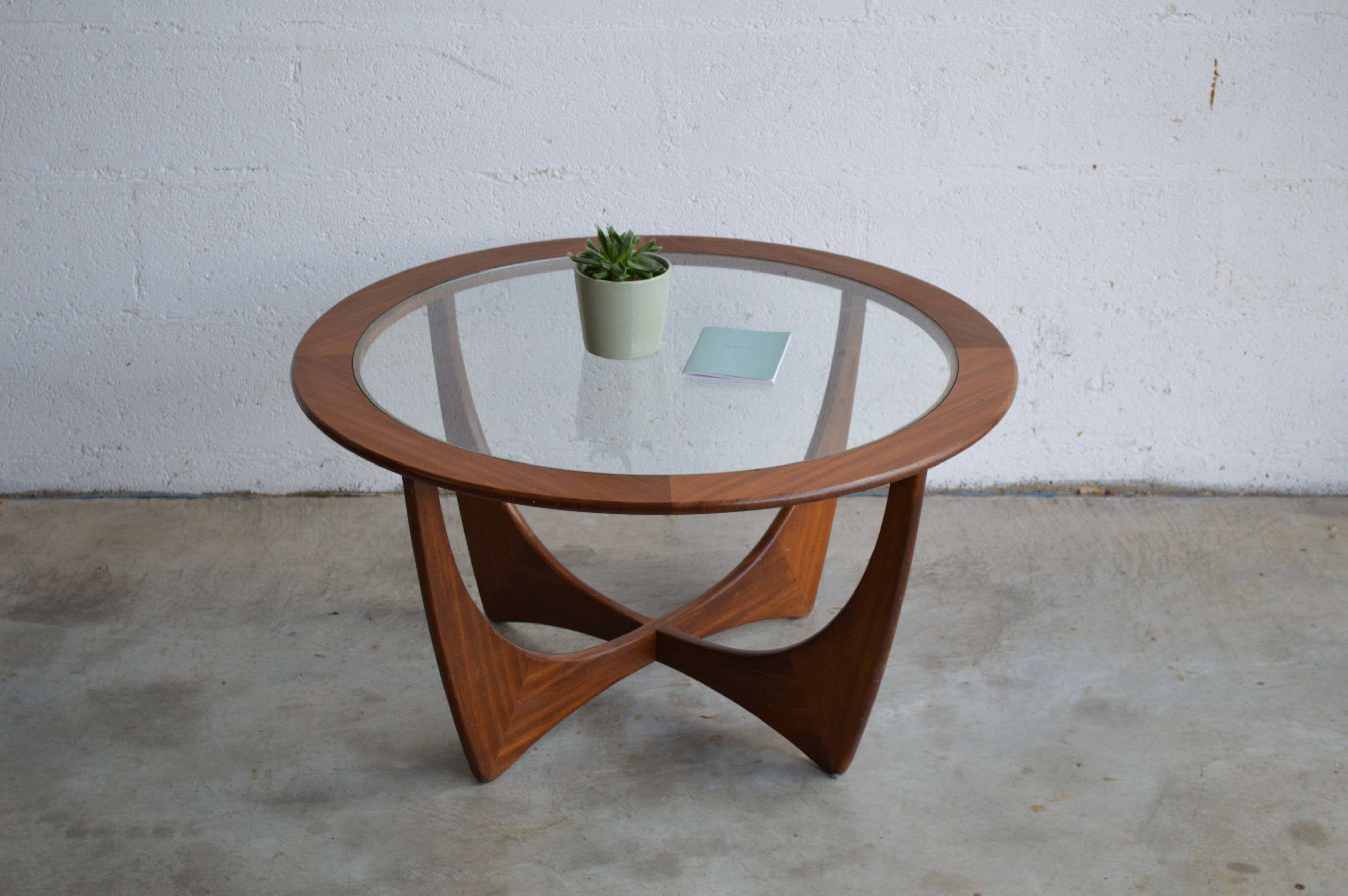 Astro round coffee table by G-Plan