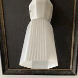 Art Deco opaline wall lamp