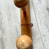 Wooden coat rack 5 hooks
