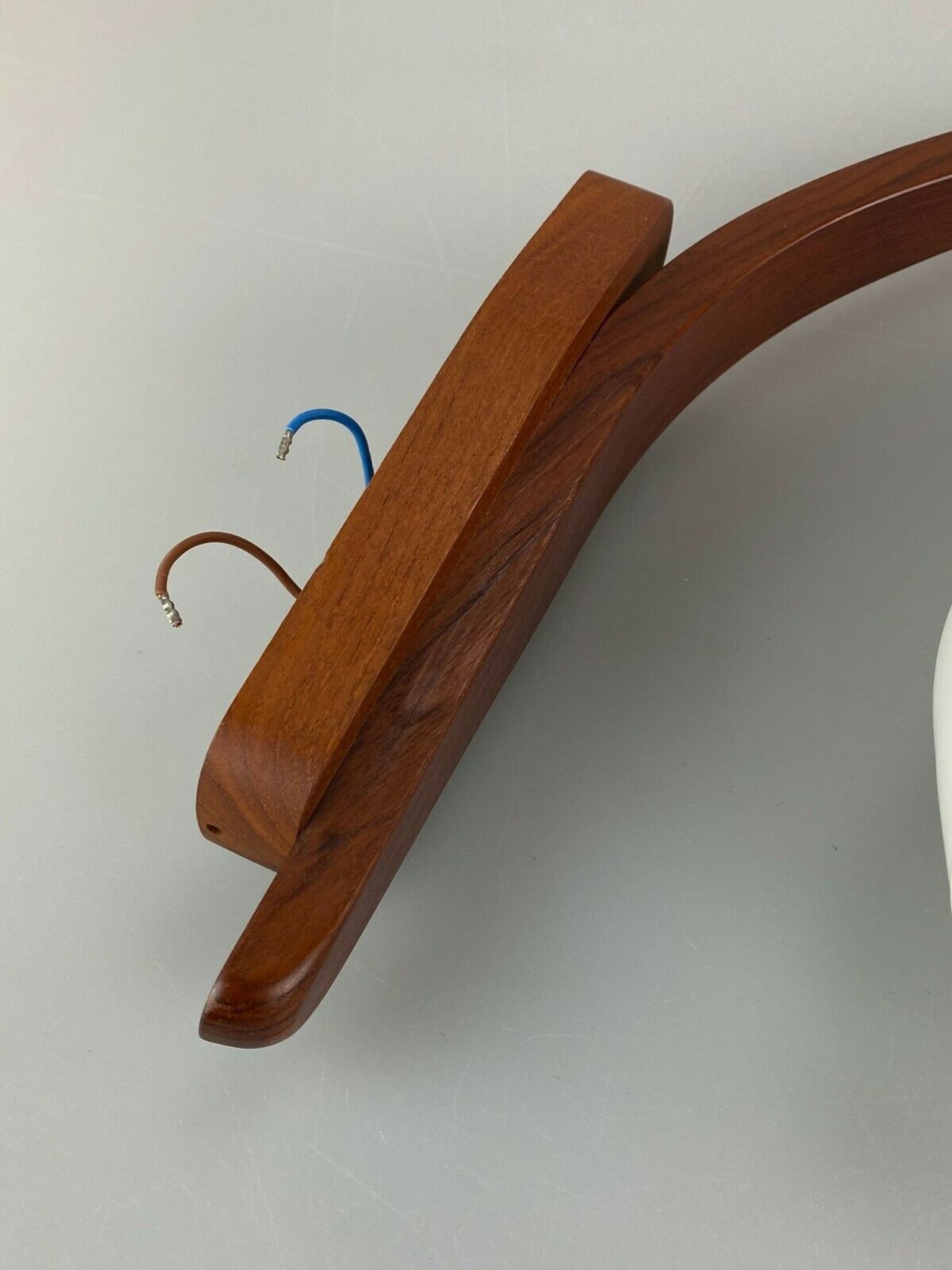 60s 70s lamp teak light wall lamp Uno & Östen Kristiansson Luxus 60s