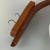 60s 70s lamp teak light wall lamp Uno & Östen Kristiansson Luxus 60s