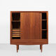 Midcentury Danish higher cabinet in teak by Axel Christensen for ACO Møbler 1960s