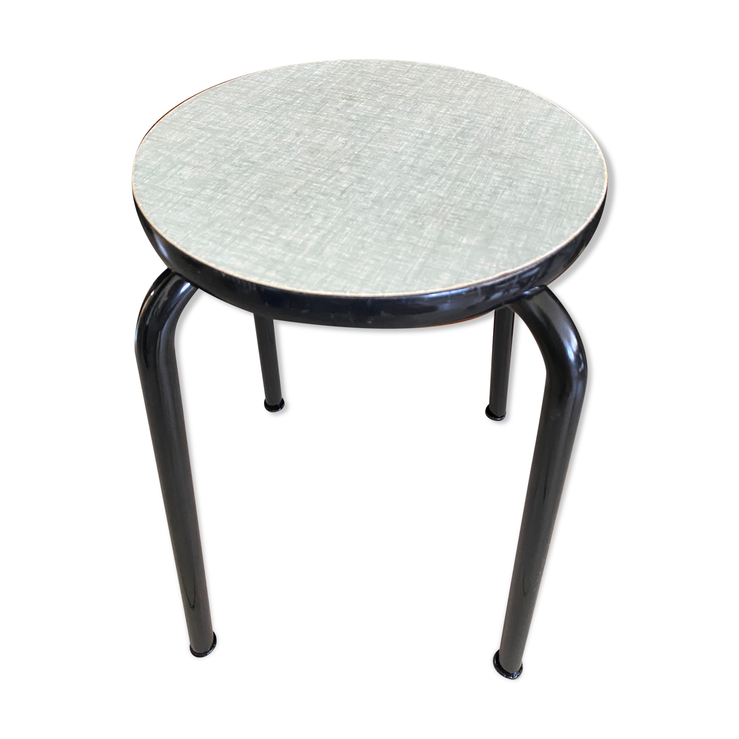Round formica stool