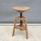 Watchmaker's stool with oak screw