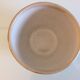 Grey and brown varnished cermic salad / vintage 60-70s