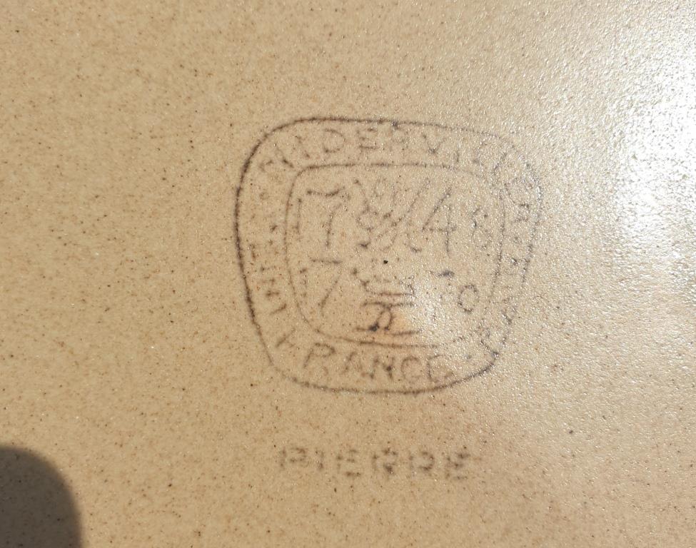 Set 17 plates Niderviller model Pierre