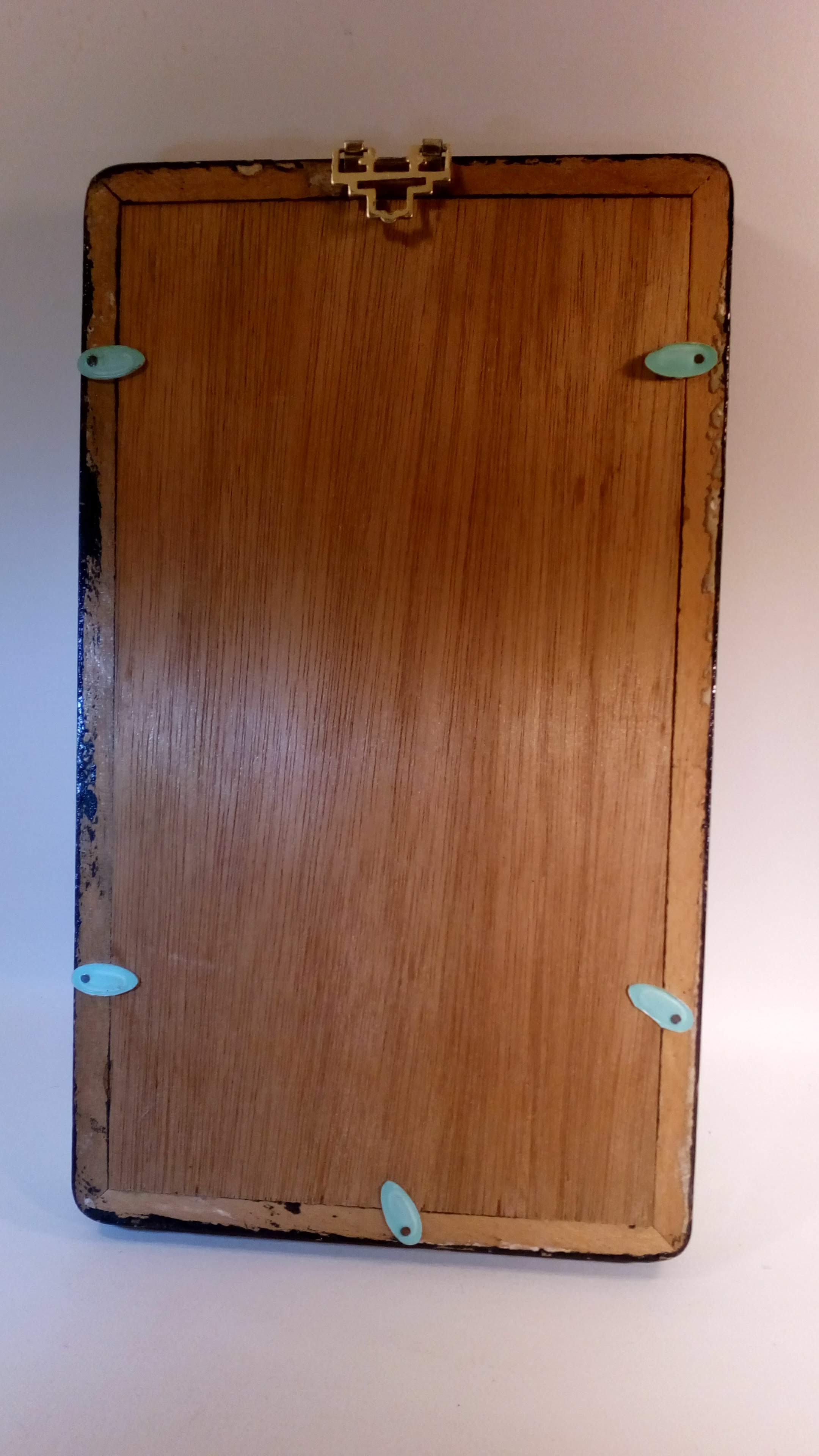 Duo of butterflies under glass