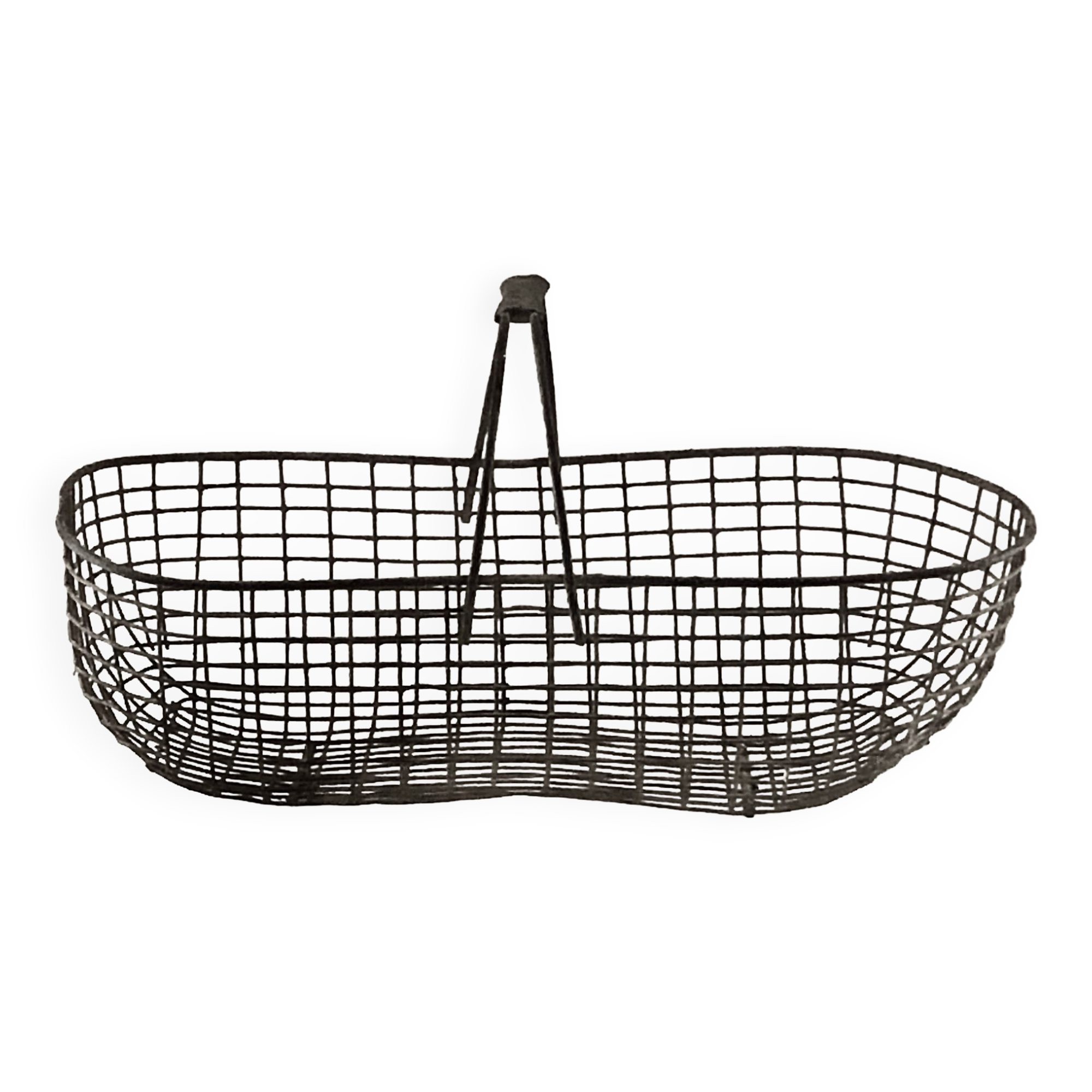 Metal garden basket