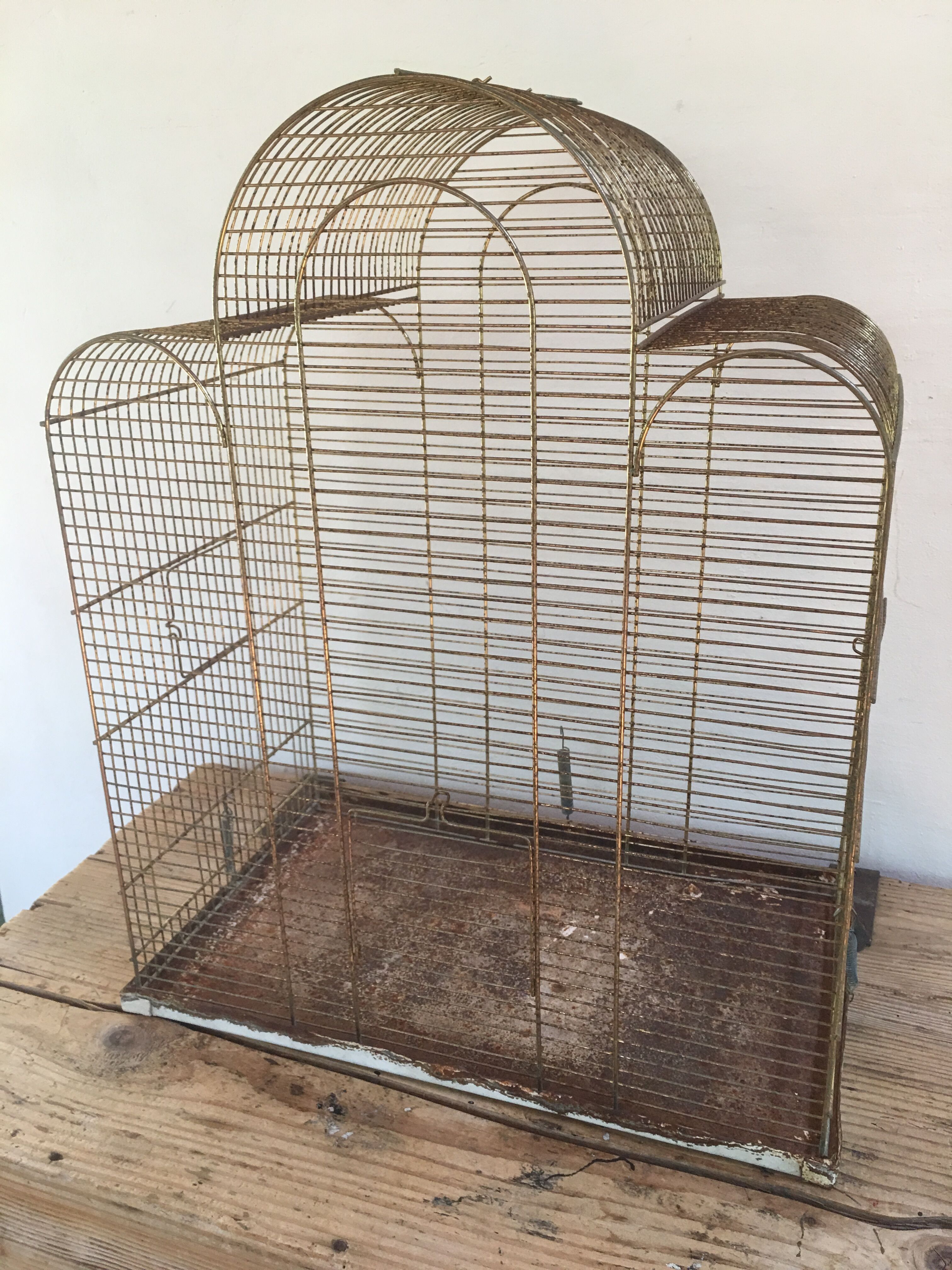 Cage à oiseau ancienne
