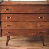 Scandinavian chest of drawers from the 60s