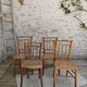 Four bistro chairs