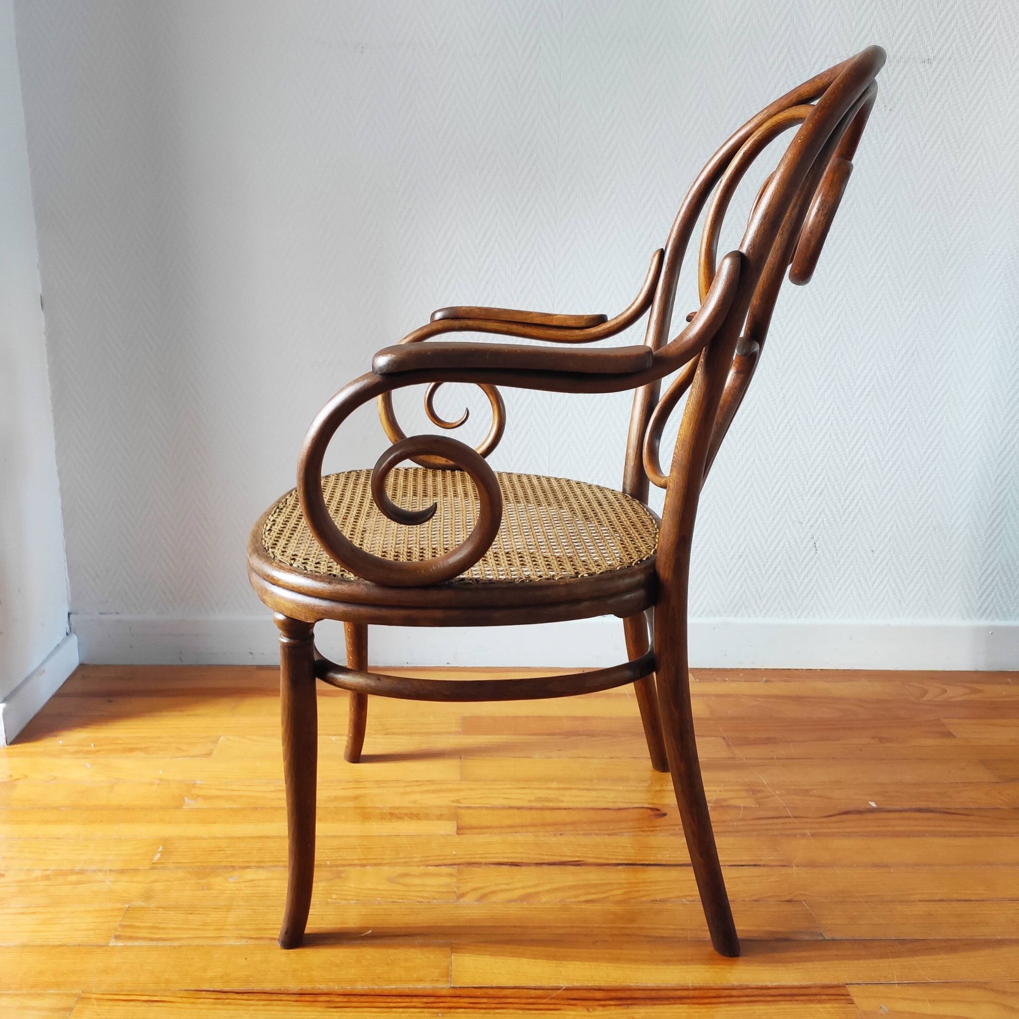 Thonet armchair late 19th century