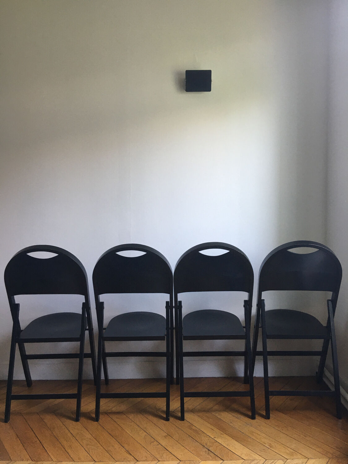 Castiglioni folding table & chairs 1965