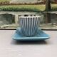 4 vintage ceramic coffee mugs edited by lbvyr circa