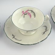 Porcelain tableware, coffee service, Wałbrzych, Poland, 1970s