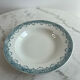 Set of 3 deep plates in ironstone LG Récamier