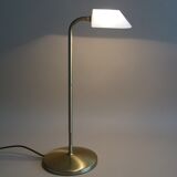 Table lamp by Bankamp Leuchten made of brass and frosted glass