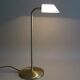 Table lamp by Bankamp Leuchten made of brass and frosted glass