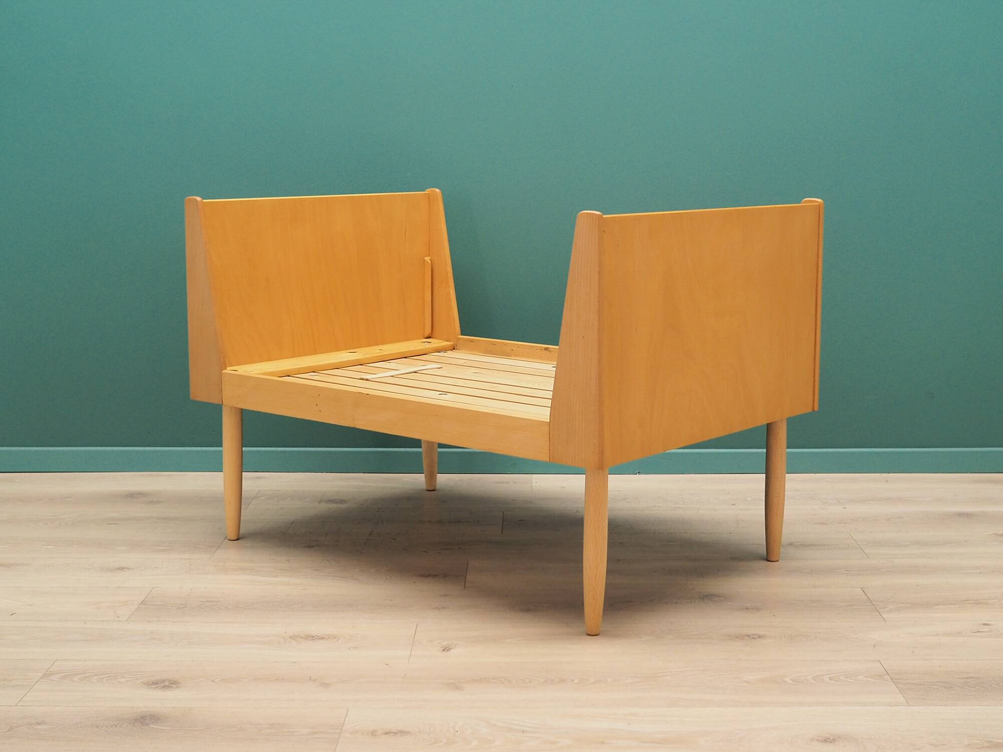 Bed frame ash, Danish design, 1960s, production: Denmark
