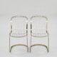 Set of 4 Cidue chairs signed by Willy Rizzo – Italian design, 1970s.