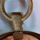 Vintage 1970 brass pocket mirror